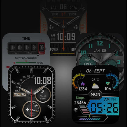 Bluetooth Smartwatch With Call & Fitness Tracking