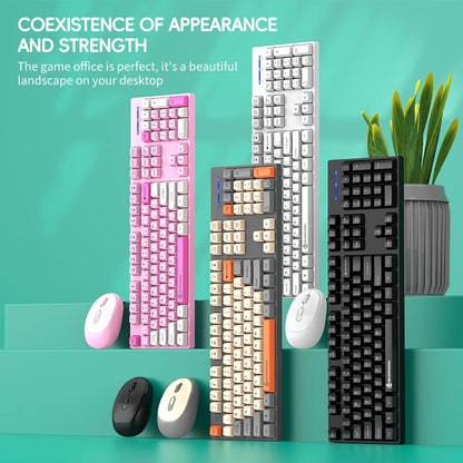 VELUNO Wireless Gaming Keyboard & Mouse Combo