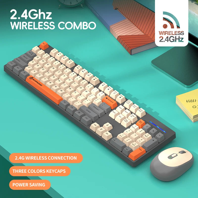 VELUNO Wireless Gaming Keyboard & Mouse Combo