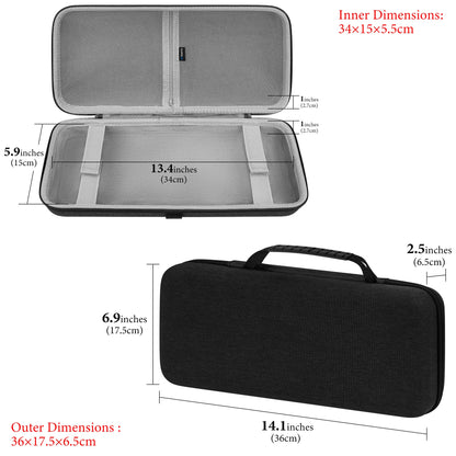 VELUNO 75% Mechanical Keyboard Hard Case