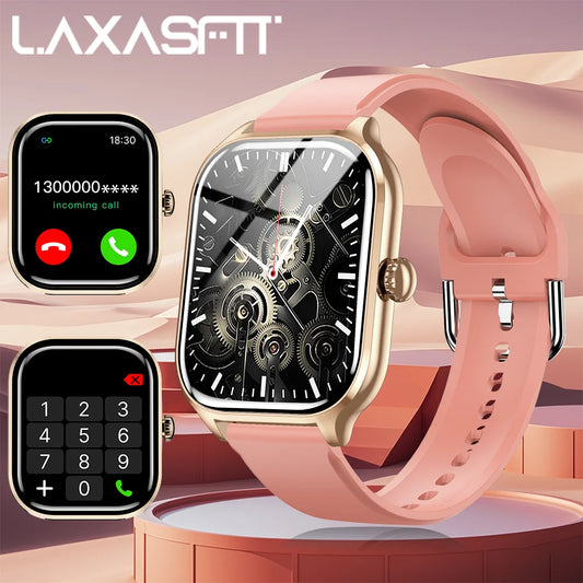 Bluetooth Smart Watch With Call – 24-Hour Health Tracking