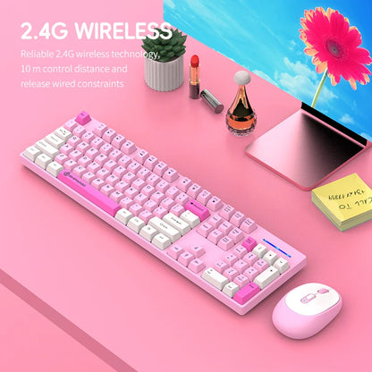 VELUNO Wireless Gaming Keyboard & Mouse Combo