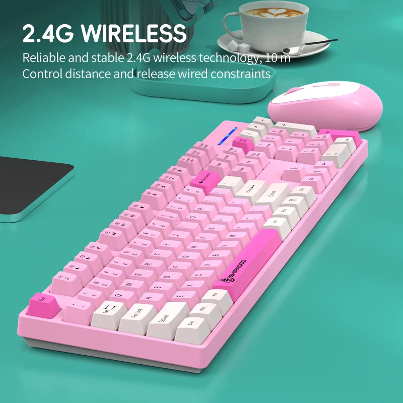 VELUNO Wireless Gaming Keyboard & Mouse Combo