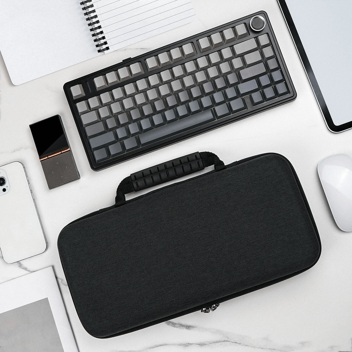 VELUNO 75% Mechanical Keyboard Hard Case